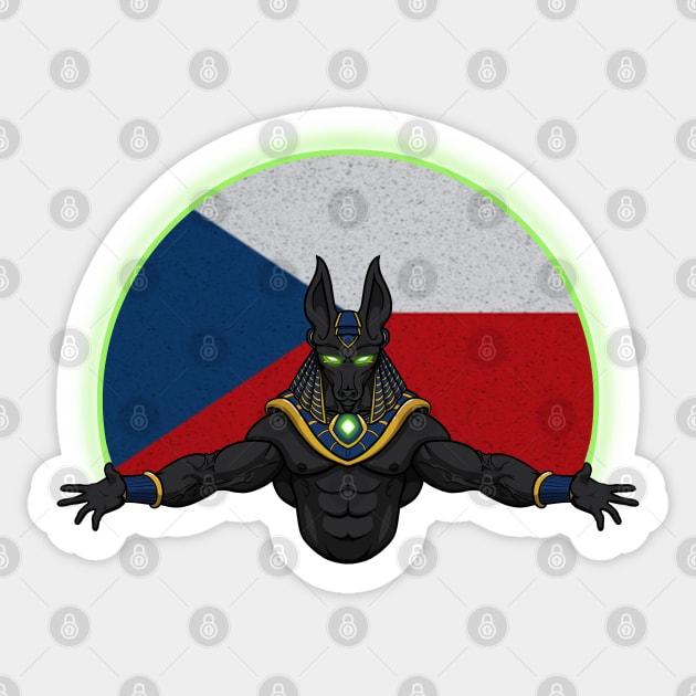 Anubis Czech Republic Sticker by RampArt